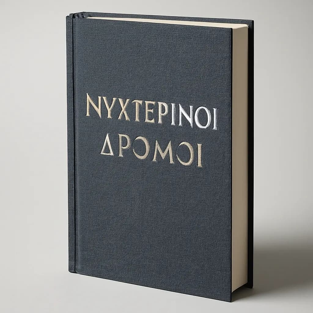 Σκληρόδετο μυθιστόρημα 'Νυχτερινοί Δρόμοι' -30% 1